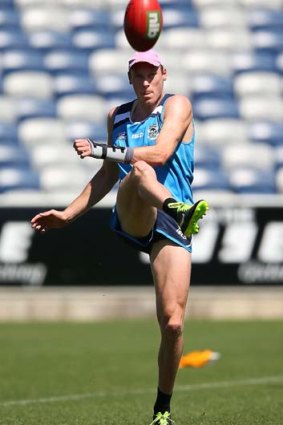 Mark Blicavs showed a clean pair of heels to the time-trial field.