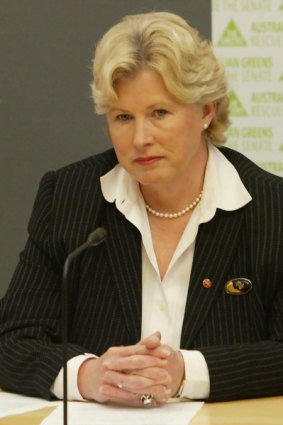 Greens Senator Christine Milne.