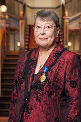Honoured: Margaret Rodgers was made a member of the Order of Australia in January. 