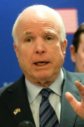 Republican Senator John McCain.