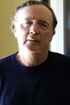 Studious: James Patterson has an active imagination and keeps a folder full of ideas.