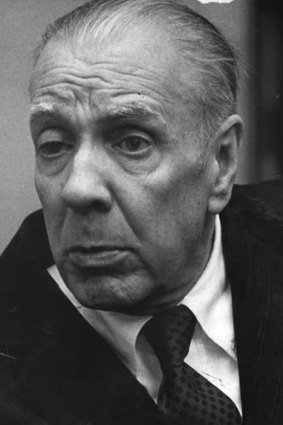 Literary giant ... Jorge Luis Borges.