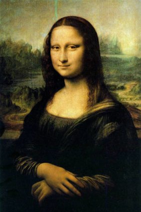 Portrait of Mona Lisa.
