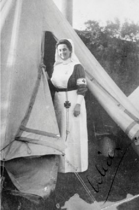 Alice Cashin saved injured soldiers on a torpedoed hospital ship.