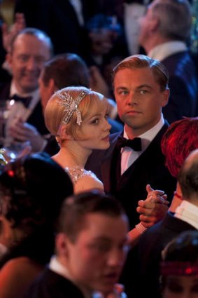 Carey Mulligan and Leonardo DiCaprio in <i>The Great Gatsby</i>.