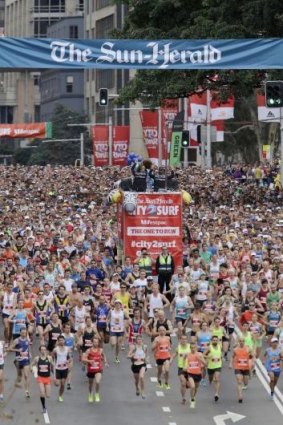 Join the hordes and get fit at the City2Surf event on August 9.  