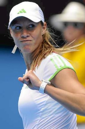 Alicia Molik at the Australian Open in 2011.