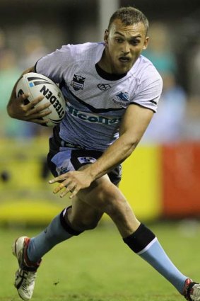 Sharks speedster Isaac Gordon.