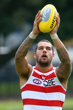 Blessing: Missing out on Lance Franklin proved very useful.