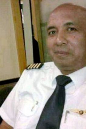 Zaharie Ahmad Shah, pilot of Malaysia Airlines flight MH370, seen in a photo posted to his community Facebook pages.