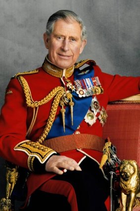 Official portrait of Charles for his 60th birthday