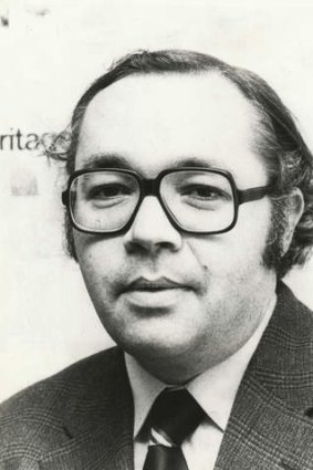 Laurie Oakes, pictured here in 1978.