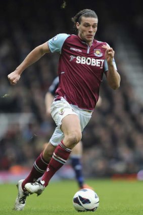 Go west: Andy Carroll was set for a medical on Tuesday.