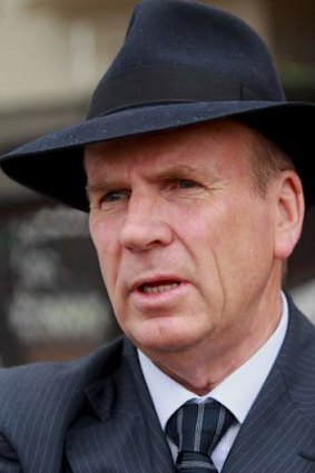 Charged: Trainer Robert Smerdon.