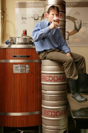 Independent ... Redoak brew master David Hollyoak.
