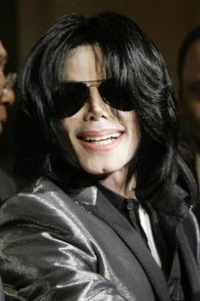 Michael Jackson at the RainbowPUSH Coalition awards dinner last November.
