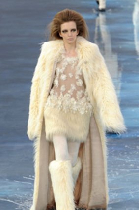 A creation by Chanel, part of the fall/winter 2011 collection.