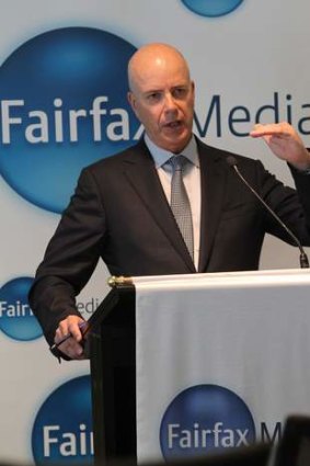 Fairfax chief executive Greg Hywood said the company would 'continue to be in print while it's profitable'.