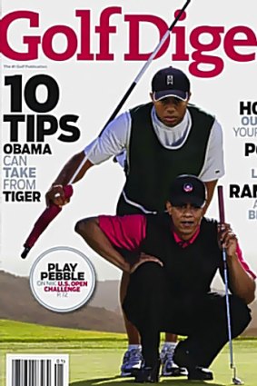 The cover of Golf Digest.
