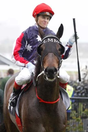 Southern Speed after winning the Makybe Diva Stakes in September.