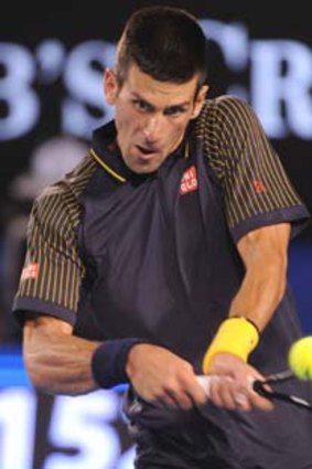 The doctor ... Novak Djokovic.