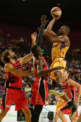 Sydney Kings import Sam Young, who played strongly this season after a 249-game career in the NBA.