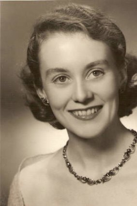Margaret Moore in 1955, after she had switched from a career in music to one in broadcasting.