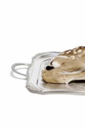 Julia deVille's bejewelled taxidermy work will be part of a children's commission in the NGV's <i>Melbourne Now</i> exhibition.