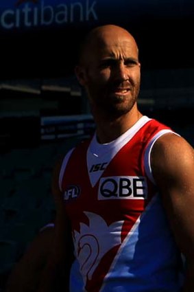New life &#8230; Jarrad McVeigh doesn't sweat the little things.