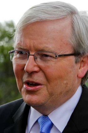 More moderate: Kevin Rudd.