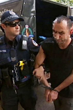 One of Aniello Vinciguerra's co-accused being extradited from the Northern Territory. 