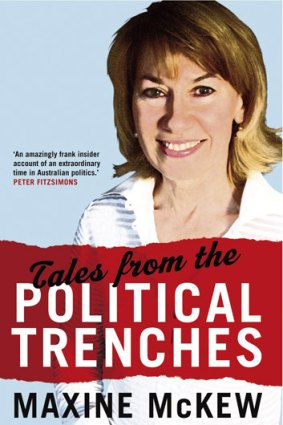 Maxine McKew's book, to be published by MUP on October 29, 2012.