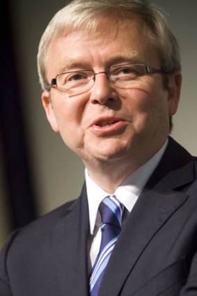 Deposed: Former PM Kevin Rudd.