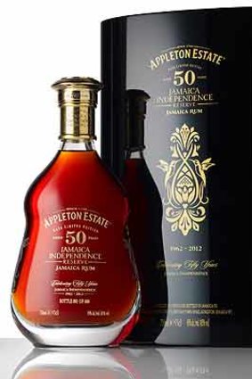 Appleton Estate Fifty Year Independence Reserve, a snip at $5500 per bottle.