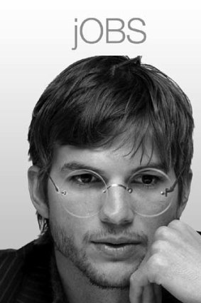 Kutcher as Jobs.