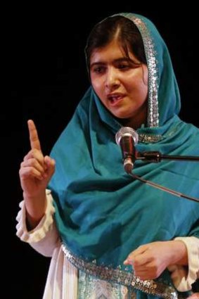 Fight goes on: Malala continues to campaign for girls' education.