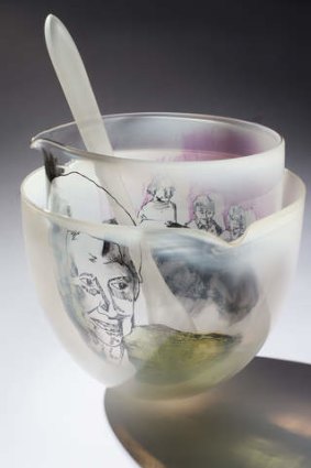 Annette Blair - <i>Still Life #2</i>, blown and carved glass.