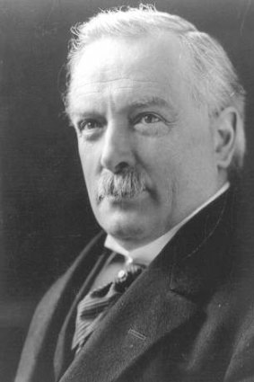 The plot thickens … David Lloyd George, British PM during World War I.
