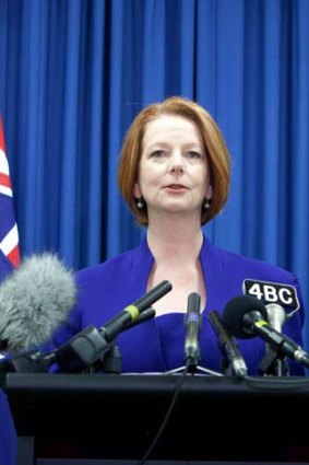 Committed: In a speech tonight Julia Gillard will reaffirm Australia's military alliance with the US.