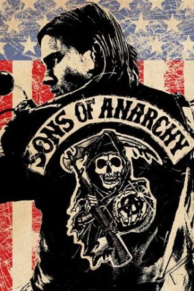 Queensland police have mistaken a fan of the TV show Sons of Anarchy for a bikie.