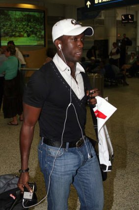 Back in town: Dwight York.