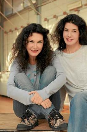 France's pianist duo, sisters Katia and Marielle Labeque.