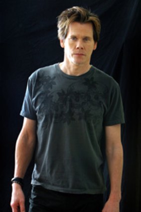 Bringing home the charity bacon.... actor Kevin Bacon.