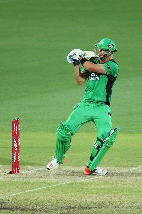 Kevin Pietersen scored 66 on debut for the Melbourne Stars.