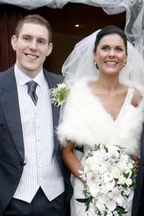 John and Michaela McAreavey on their wedding day.