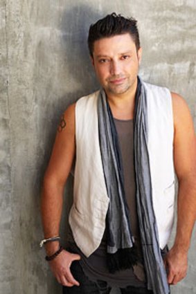 Fashion designer Ray Costarella is flying the Australian flag in the US.