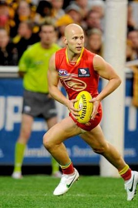 Elite athletes such as Gold Coast Suns star Gary Ablett are better at interpreting visual information.