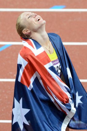 Glory days: Australia's Sally Pearson.