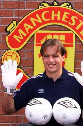 Mark Bosnich, pictured at Old Trafford in 1999.