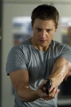 Leading man: Jeremy Renner as Aaron Cross in espionage franchise <i>The Bourne Legacy</i>.